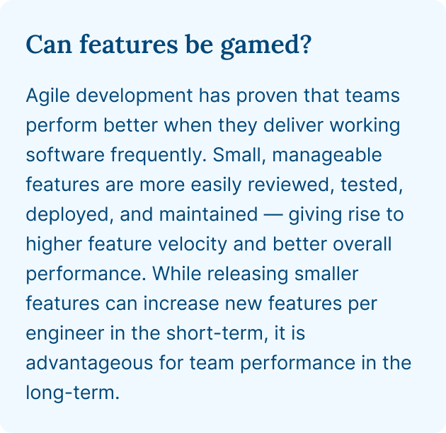 Agile development has proven that teams perform better when they deliver working software frequently.